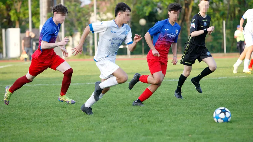 Una partita di calcio giovanile