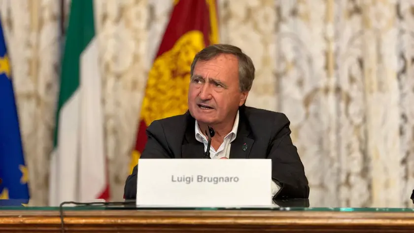 Il sindaco di Venezia Luigi Brugnaro