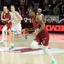 Rodney McGruder in azione durante la sfida vinta con Cremona al Taliercio (Foto Porcile)