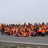 Alunni e insegnanti in visita all'aeroporto di Venezia