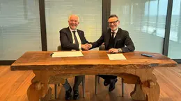 Il presidente di Pmp Industries, Luigino Pozzo, e il direttore di Finest, Eros Goi