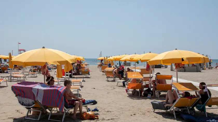 La spiaggia Git di Grado