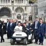 Papa Francesco in Piazza San Marco ad aprile 2024