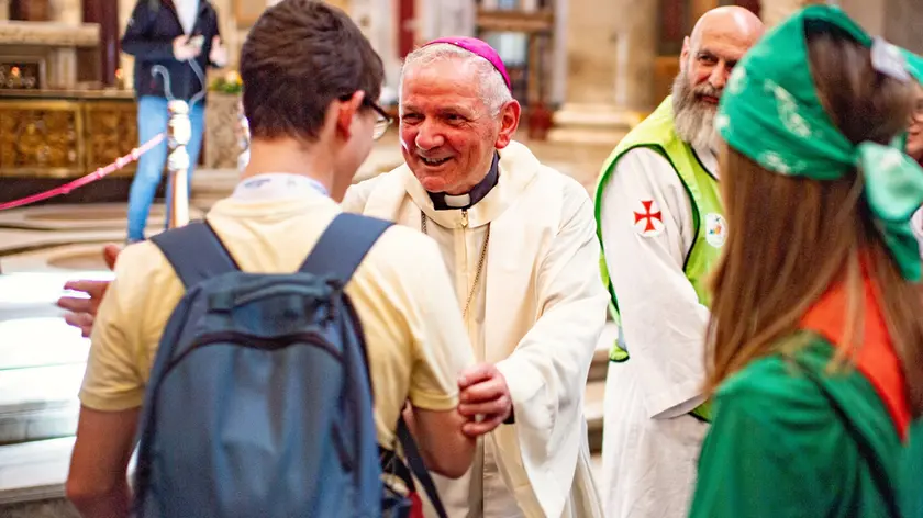 Il vescovo di Padova, monsignor Claudio Cipolla