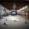 Uno spazio espositivo della Biennale di Architettura a Venezia