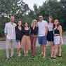 Il team di ricerca e, al centro, Federica Benvenuti