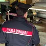 Uno dei tessuti trovati nel laboratorio clandestino