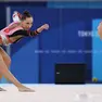 Dana Mogurean, ginnasta della nazionale di ginnastica ritmica (foto Fgi)