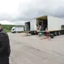 I camion con le attrezzature hanno raggiunto il Cansiglio