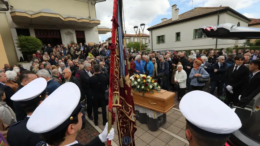 I funerali di Roberto Turetta a Marghera (Foto Porcile)