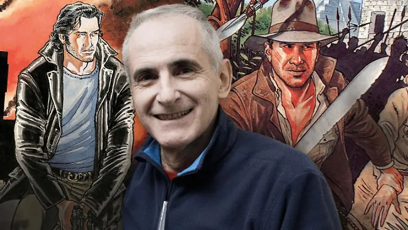 Il disegnatore Enea Riboldi