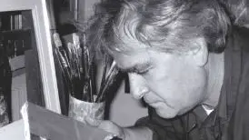 Il pittore Giuseppe Nardi, aveva 85 anni