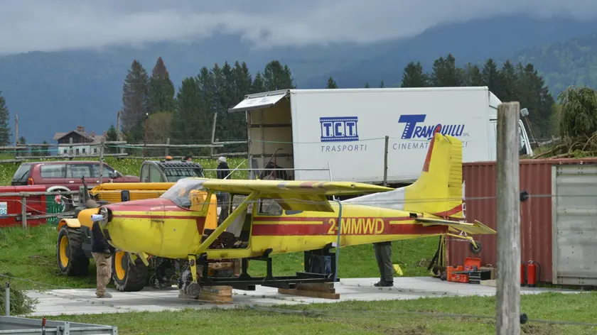 Un Cessna che servirà per le riprese del film di Ridley Scott