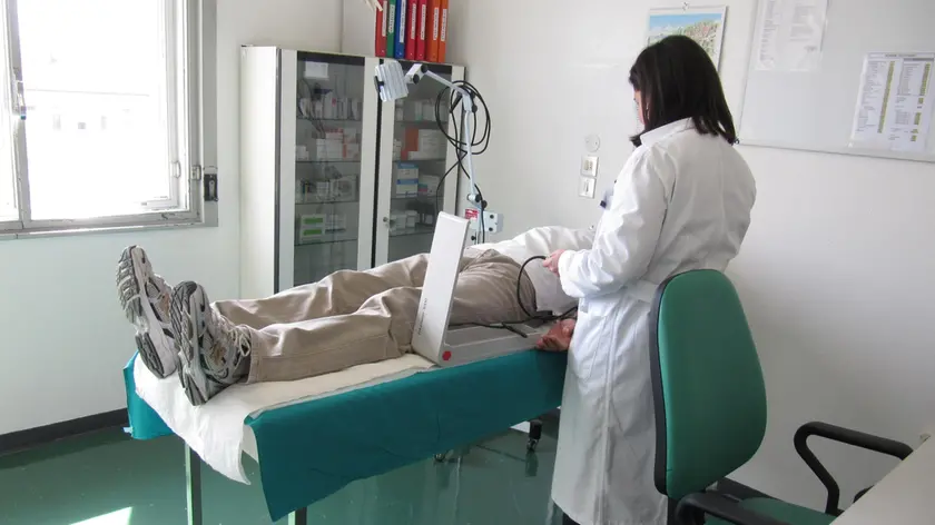 Ambulatorio di un medico.