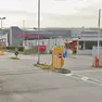 L’ingresso dell’azienda Leonardo a Tessera