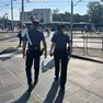 Carabinieri a piazzale Roma