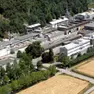 Una vista aerea della Miteni di Trissino