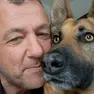 Fabio Di Leva e il suo amato pastore tedesco