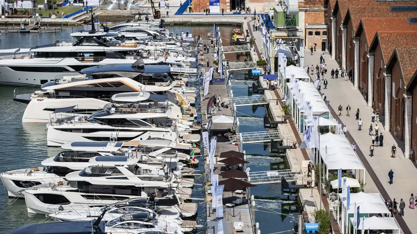 Una precedente edizione del Salone Nautico di Venezia