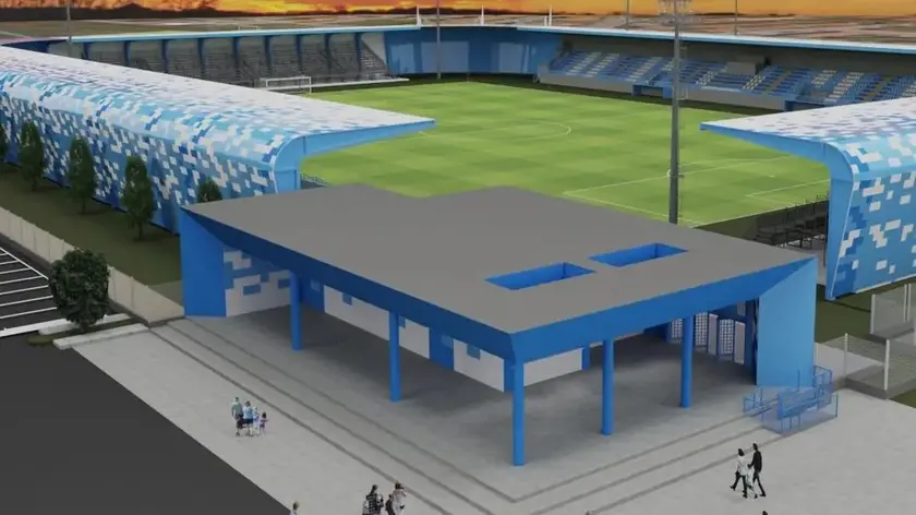 Il progetto per il nuovo stadio di San Donà