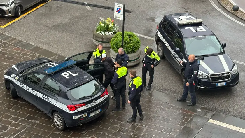 I controlli della polizia locale a Mestre
