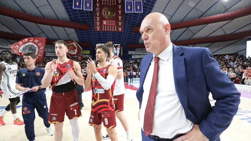 Neven Spahija, coach della Reyer Venezia (Foto Porcile)