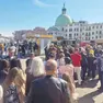 Lunghe code agli imbarcaderi Actv della stazione Santa Lucia