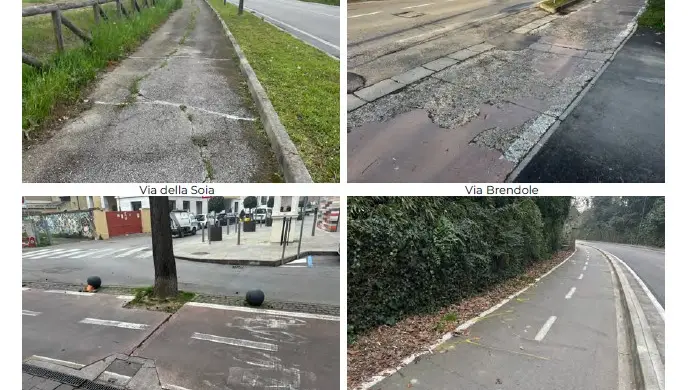 Piano per la riqualificazione delle piste ciclabili a Mestre