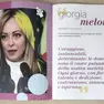 La pagina del libro dedicata a Giorgia Meloni