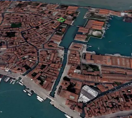 DUEMILADIECI - IL RIO DELLE GALEAZZE FOTOGRAFATO DALL'ALTO