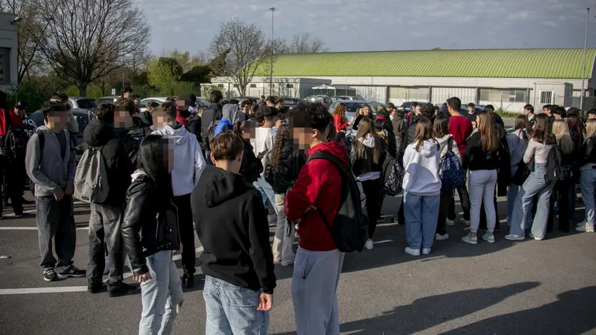 Studenti dell’istituto tecnico agrario Brignoli in una foto d’archivio