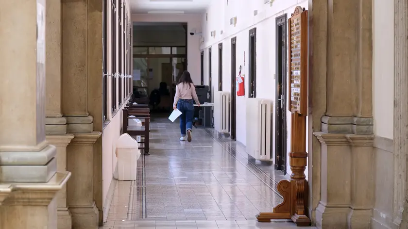 Gli interni del Tribunale di Trieste (Silvano)