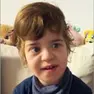 La piccola Agata Moro, 10 anni