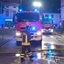 Un intervento notturno dei vigili del fuoco (foto simbolo)
