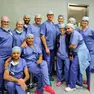 L'équipe della sala operatoria di Ortopedia a Portogruaro