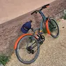 La bici abbandonata dal ladro