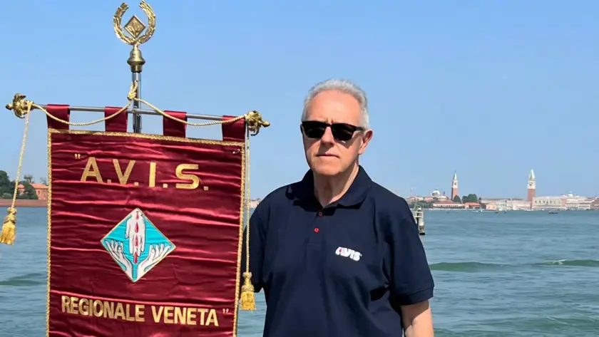 Fabio Reggio, presidente dell'Avis provinciale di Venezia