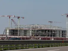 Il cantiere del Bosco dello Sport