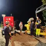 L'intervento degli alpini e della protezione civile nel luglio 2022