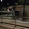 Rissa sabato notte in piazzale Roma a Venezia