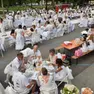 La cena in bianco 2024, in piazza Primo Maggio