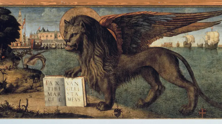 Il Leona marciano dipinto dal Carpaccio (non il dipinto della querelle)