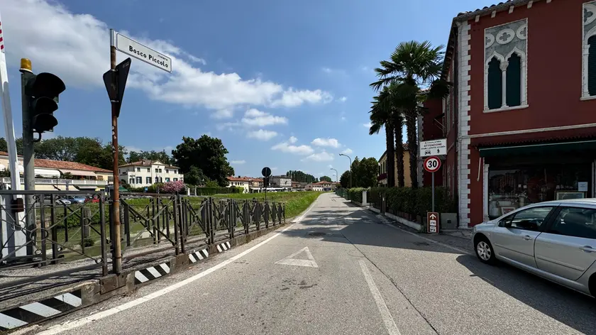 Il luogo dove è avvenuta la rissa a Oriago