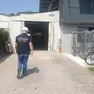 I carabinieri sul luogo del presunto incidente sul lavoro