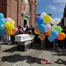 I funerali di Roberto Sangiovanni a Noale (Foto Pòrcile)