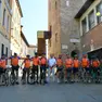 I Ciclisti senza frontiere in partenza da Mestre
