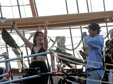 Elisa e Tananai in concerto a Trieste, prima tappa di Tramonti a Nordest. Foto Andrea Lasorte