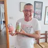 Don Nandino Capovilla testimonial delle linee di biscotti di Marghera