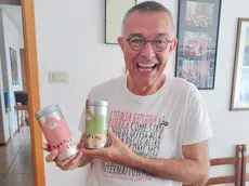 Don Nandino Capovilla testimonial delle linee di biscotti di Marghera