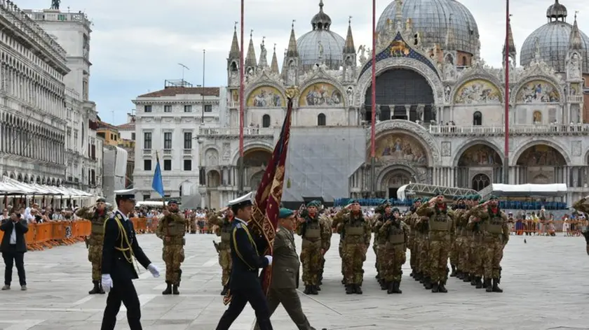 I Lagunari in piazza San Marco per i 41 anni del corpo